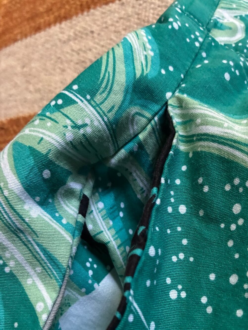 Vintage Style Pleated Alaska Winter Scene Skirt XL Retro Holiday 50s 60s travel - Picture 7 of 12